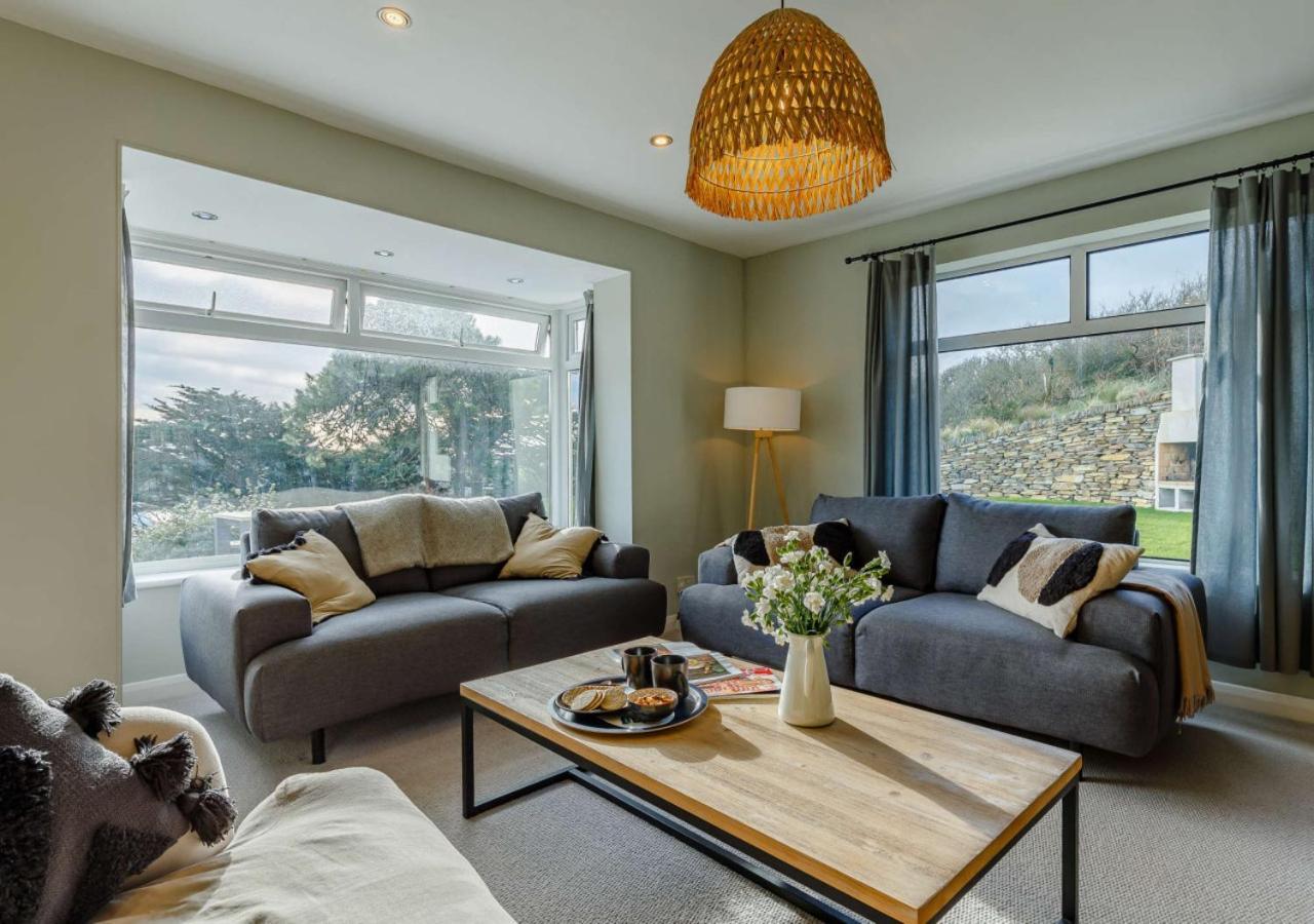 Villa Dene Court Mawgan Porth Esterno foto
